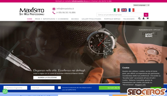 m.maxisito.com desktop előnézeti kép