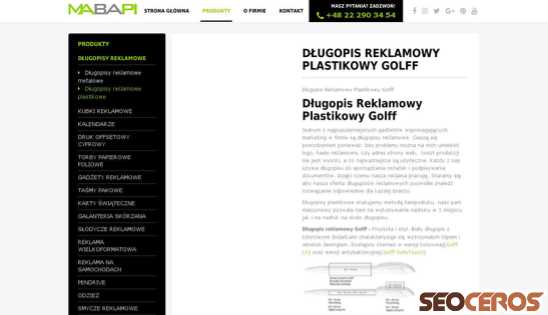 mabapi.pl/dlugopis-reklamowy-golff desktop obraz podglądowy
