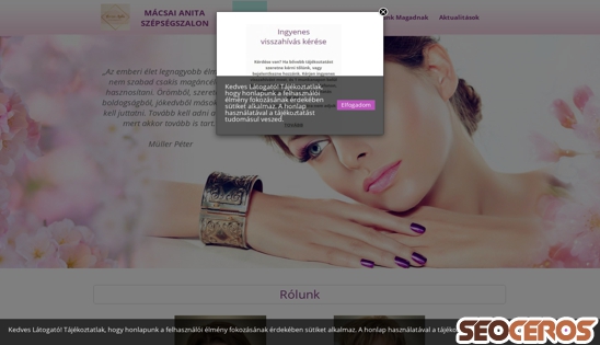 macsaianita.hu desktop náhľad obrázku