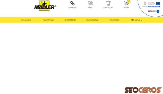 maedler.org desktop preview