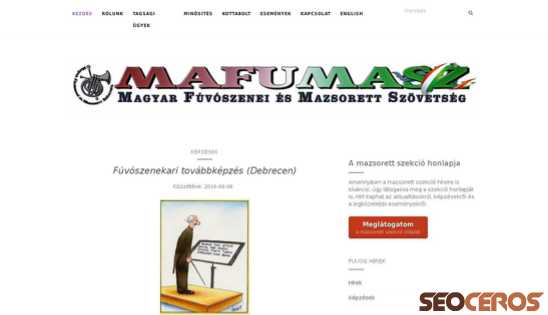 mafusz.hu desktop preview