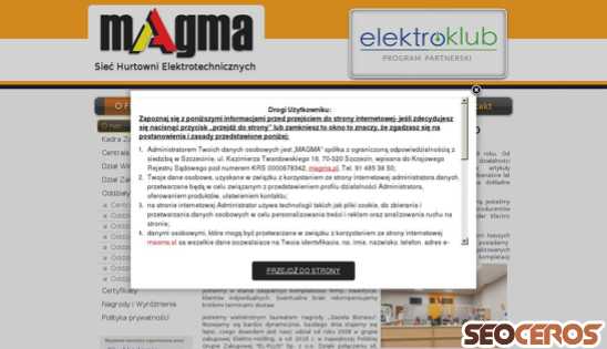 magma.pl desktop előnézeti kép