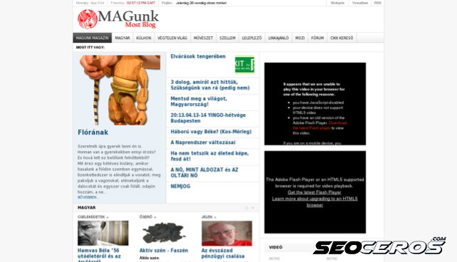 magunk.hu desktop Vista previa