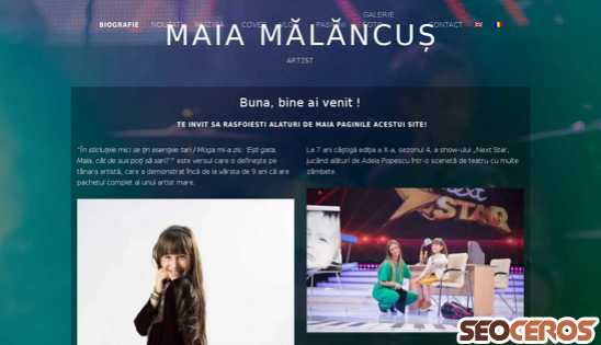 maiamalancus.com desktop náhled obrázku
