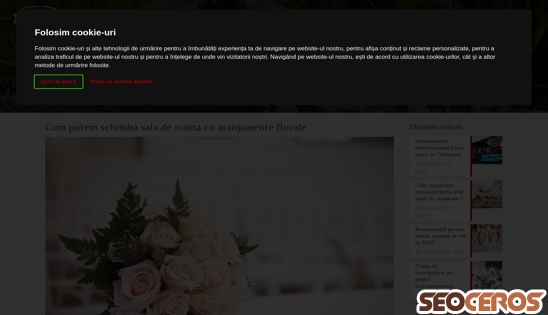 maldini.ro/tendinte-in-aranjamente-florale desktop obraz podglądowy