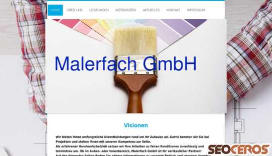 maler-parkett-ug.de desktop náhľad obrázku