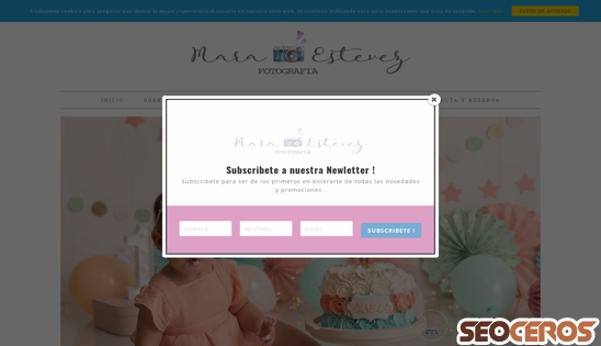maraestevez.com desktop náhled obrázku