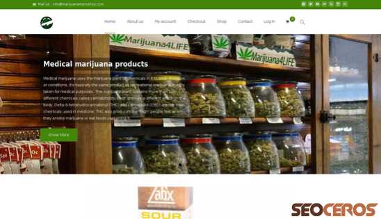marijuanamansshop.com desktop preview
