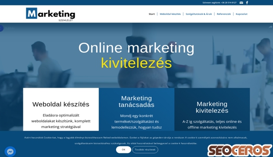 marketingszemlelet.hu desktop náhled obrázku
