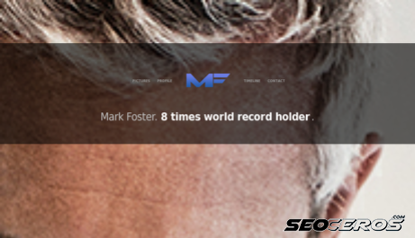 markfoster.co.uk desktop previzualizare