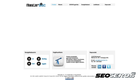 masterdisc.hu desktop előnézeti kép
