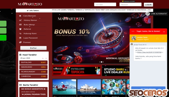 mawargo.com desktop Vista previa