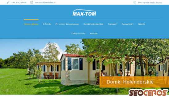 max-tom.com desktop náhľad obrázku
