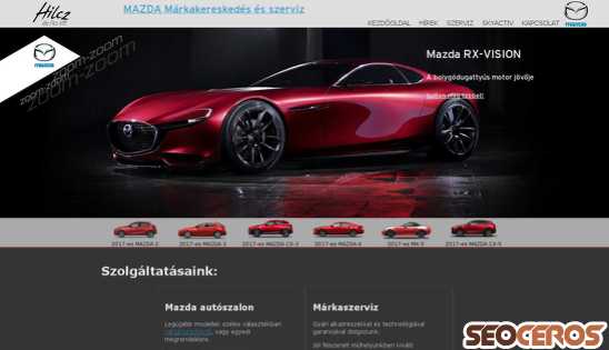 mazdakereskedes.hu desktop előnézeti kép