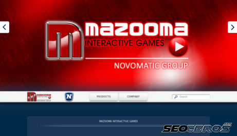 mazooma.co.uk desktop previzualizare