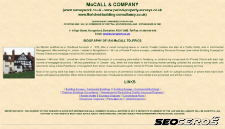 mc-call.co.uk desktop previzualizare