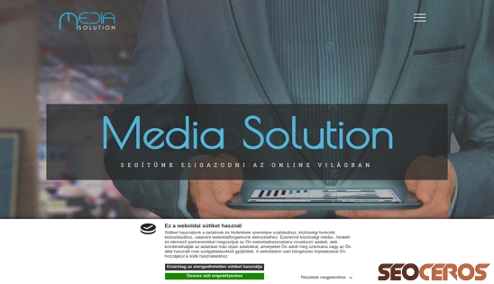 mediasolution.hu desktop előnézeti kép