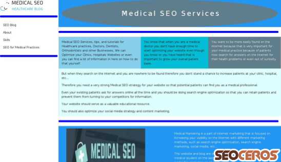 medical.seobasics.info desktop náhled obrázku