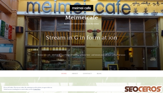 meimeicafe.wordpress.com desktop preview