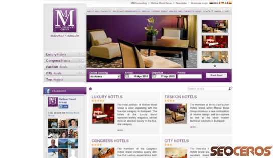 mellowmoodhotels.com desktop náhled obrázku