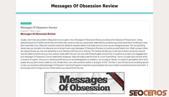 messagesofobsessionreview.com desktop förhandsvisning