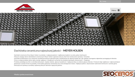 meyerholsen.pl desktop förhandsvisning