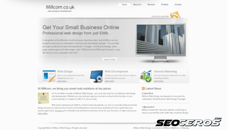 millcom.co.uk desktop previzualizare