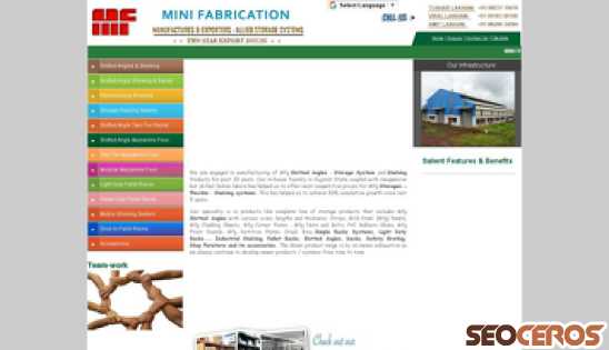 minifastindia.com desktop preview