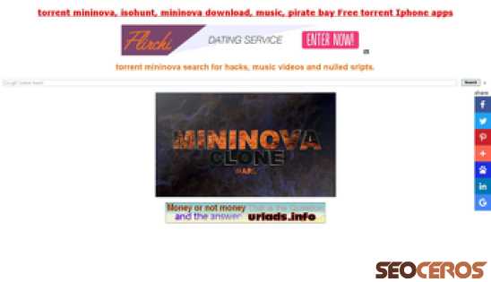 mininova.hu desktop előnézeti kép