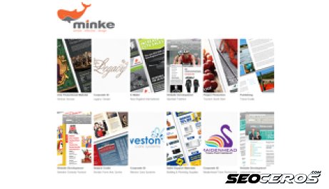 minke.co.uk desktop Vista previa