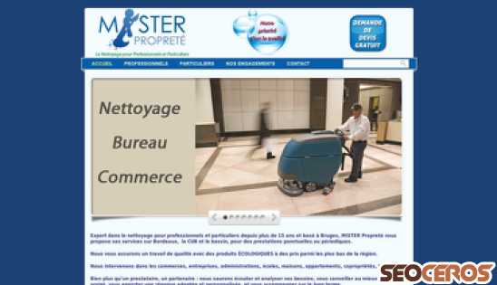 mister-proprete.com desktop Vista previa