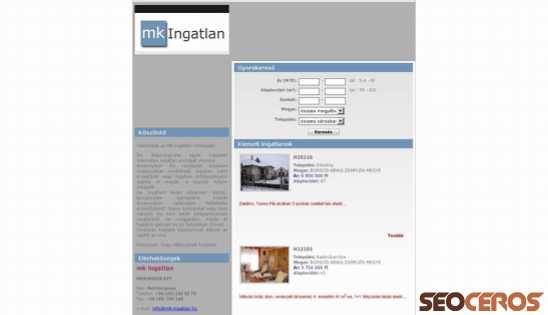 mk-ingatlan.hu desktop előnézeti kép