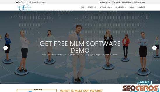 mlmsoftwarepro.co.in desktop náhľad obrázku