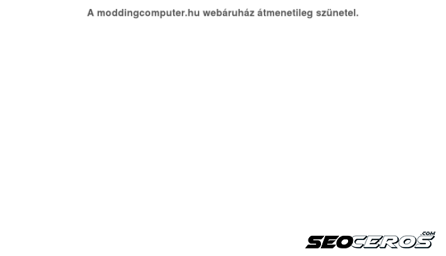 moddingcomputer.hu desktop preview
