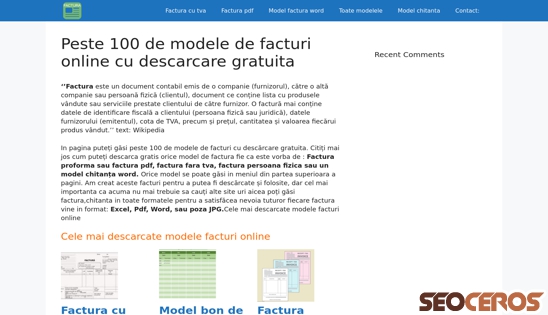 model-facturi.online desktop förhandsvisning