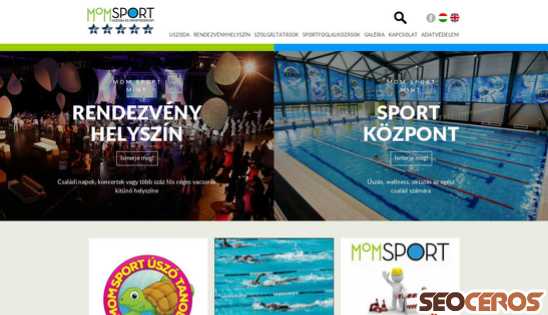 momsport.hu desktop előnézeti kép