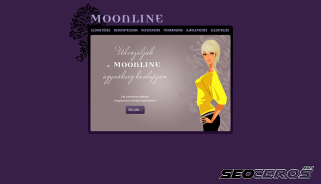 moonline.hu desktop Vista previa