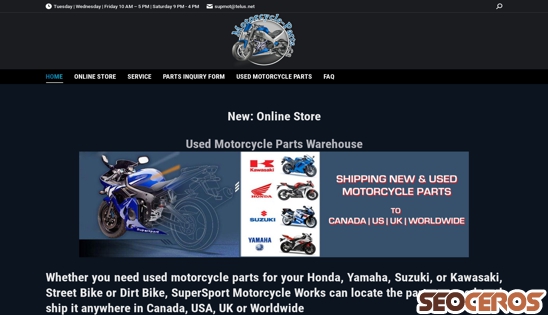 motorcycle-parts.ca desktop प्रीव्यू 