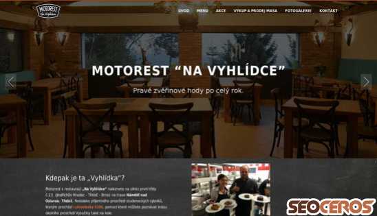 motorestnavyhlidce.cz desktop náhled obrázku