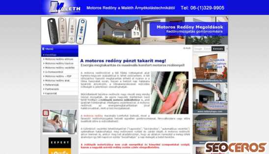motoros-redony.com desktop náhled obrázku
