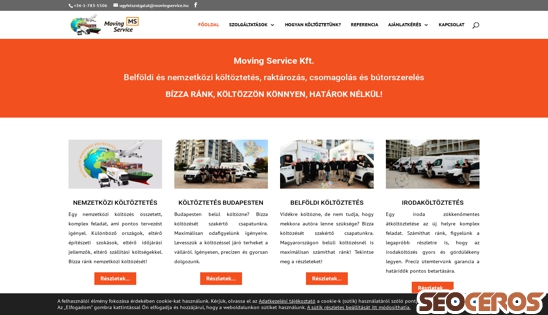 movingservice.hu desktop náhľad obrázku