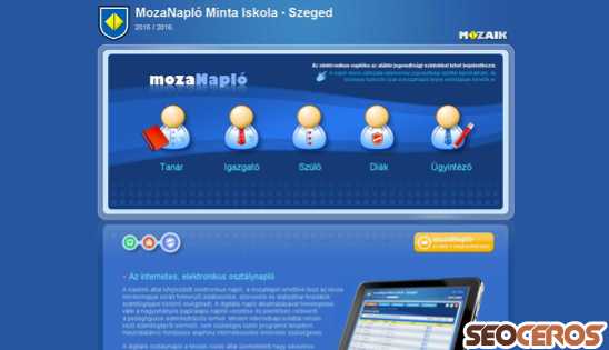 mozanaplo.hu desktop előnézeti kép