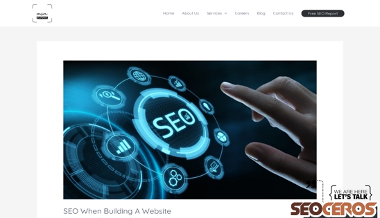 msn-global.com/seo-when-building-a-website desktop 미리보기