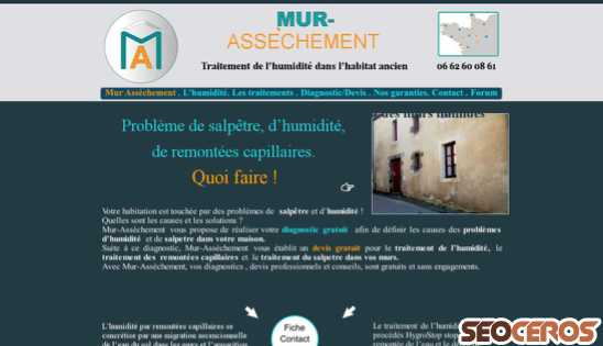 mur-assechement.fr desktop obraz podglądowy