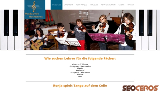 musikschule-hochtaunus.de desktop förhandsvisning