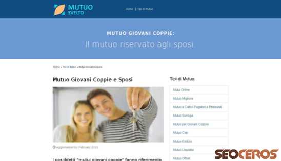 mutuosvelto.com/mutuo-giovani-coppie desktop náhľad obrázku