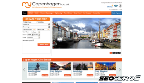 mycopenhagen.co.uk desktop náhled obrázku