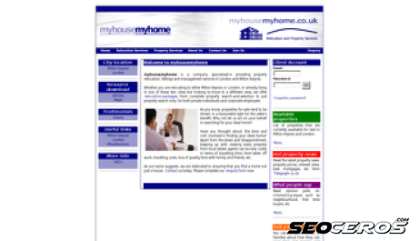 myhousemyhome.co.uk desktop Vista previa