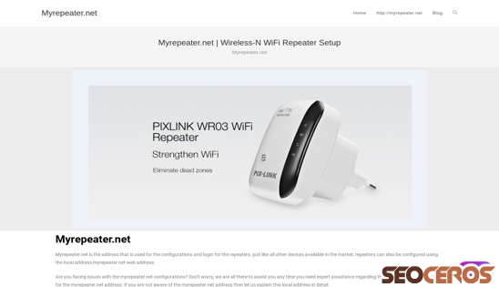 myrepeater-net.net desktop Vista previa