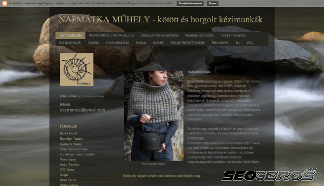 napmatka.hu desktop előnézeti kép